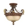 Livex Lighting Villa Verona 2 - Light Pendant in  Verona Bronze/Aged Gold Leaf - 3 of 4