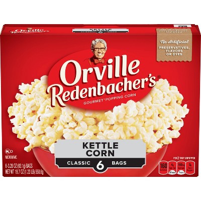 Orville Redenbacher's Microwave Kettle Korn - 6ct