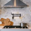 WOWOW Wall Mounted Pot Filler with 2-Handle - 2 of 4