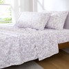 Lush Décor Queen 6pc Peony Toile Sheet Set Mauve - 3 of 4