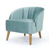 Amaia Modern New Velvet Club Chair - Christopher Knight Home - 2 of 4