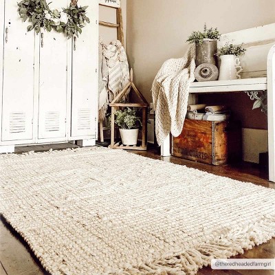 Hauteloom Senneterre Bleached Jute Rug