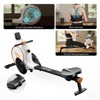 DeerRun Magnetic 32 Level Quiet Resistance Rowing Machines , With LED Monitor, 300 LBS Weight Capacity App Supported - 4 of 4