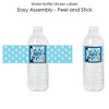 Big Dot of Happiness Pawty Like a Puppy - Dog Baby Shower or Birthday Party Water Bottle Sticker Labels - Set of 20 - 2 of 4