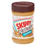 Skippy 1/3 Less Sodium & Sugar Natural Creamy Peanut Butter - 15oz