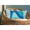 Liora Manne Visions III Abstract Indoor/Outdoor Pillow.. - 2 of 3