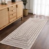 Hauteloom Lunao Hallway, Kitchen Runner Rug - Solid & Striped - 2 of 4