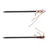 Unique Bargains Three-petal Flower Hair Chopstick 1 Pc - 4 of 4