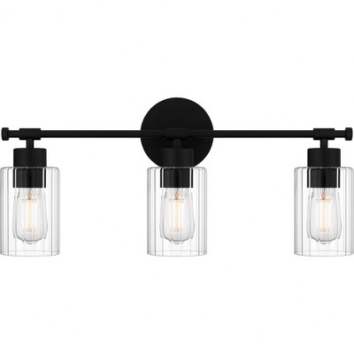Quoizel Lighting Caputo 3 - Light Vanity in  Matte Black