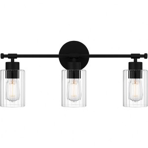 Quoizel Lighting Caputo 3 - Light Vanity in  Matte Black - 1 of 1