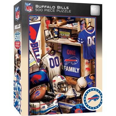 Buffalo Bills WinCraft Round 500-Piece Puzzle