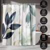 Americanflat 71" x 74" Shower Curtain, Green Sleeves I by PI Creative Art - 4 of 4