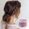 Unique Bargains Women Fashion Hair Rope Color Mixing 500 Pcs - 2 of 4