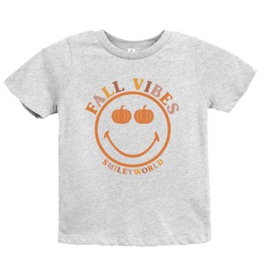 The Juniper Shop SmileyWorld Fall Vibes Youth Short Sleeve Tee - 1 of 4
