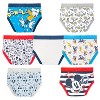 Disney Mickey Mouse Toddler Boys Briefs 7-Pack – 100% Cotton Underwear Set - 2 of 4
