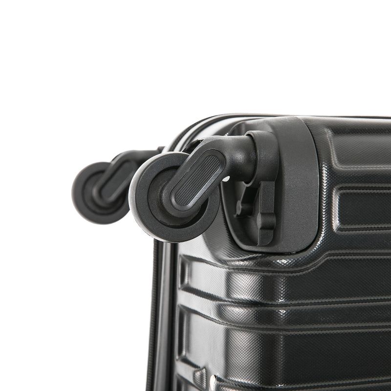 InUSA Vasty Lightweight Hardside Checked Spinner Luggage Set 3pc, 5 of 9