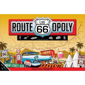 MasterPieces Opoly Family Board Games - Route 66 Opoly - 1 of 4