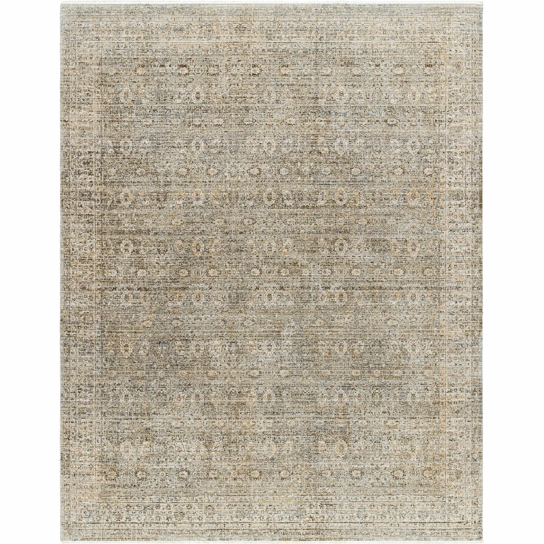 Hauteloom Rectangle Area Rug  Gray