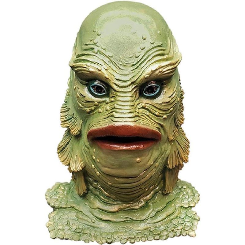 Trick Or Treat Studios Universal Monsters Adult Latex Costume Mask | Creature from the Black Lagoon, 1 of 2