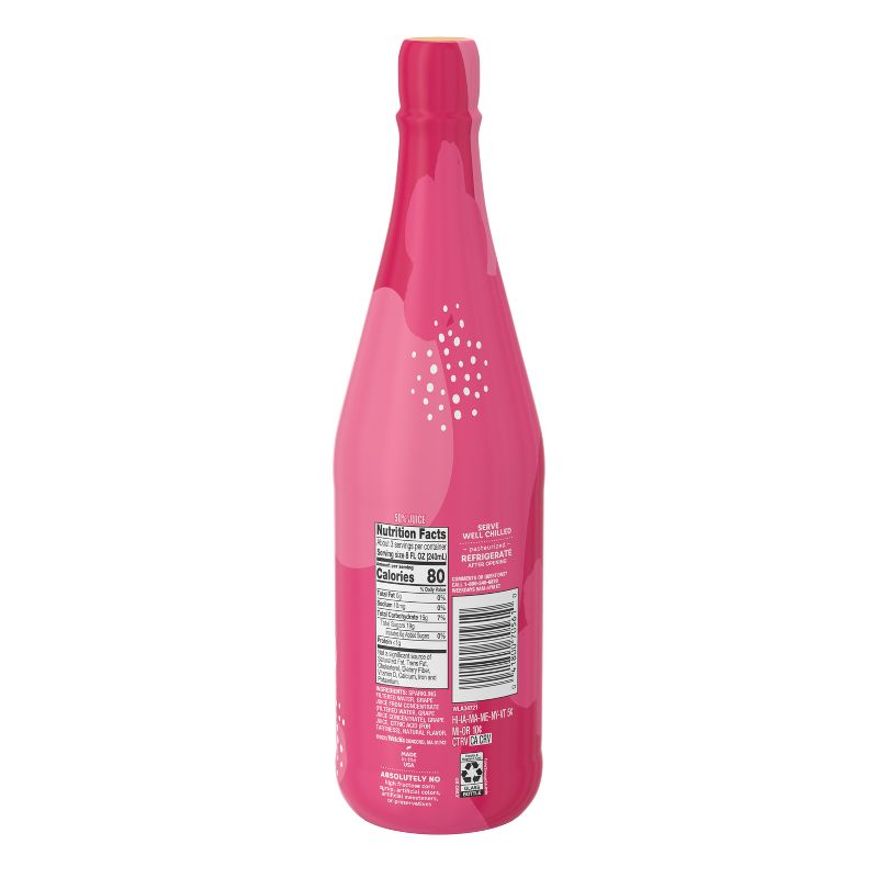 Welch's Sparkling Rose Cocktail Juice - 25.4 fl oz Glass Bottle, 3 of 6