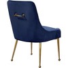 Meridian Furniture,Owen Velvet Dining Chair, Set of 2 - 2 of 4
