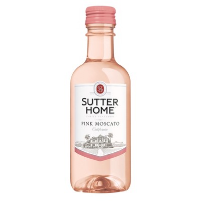 Sutter Home Pink Moscato Wine - 4pk/187ml Bottles : Target