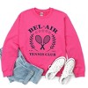Simply Sage Market Women's Graphic Sweatshirt Bel Air Tennis Club - 3 of 3