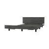 PAGED Modern Bed Frame Twin Size Bed Base with Headboard, Easy Assembly - 2 of 4