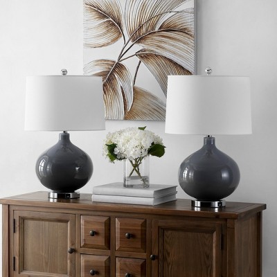 Masera Table Lamp (Set of 2) - Grey - Safavieh