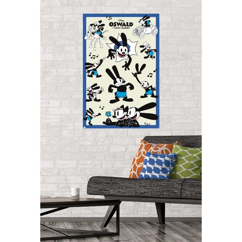 Trends International Disney 100th Anniversary - Oswald The Lucky Rabbit Unframed Wall Poster Prints, 2 of 7