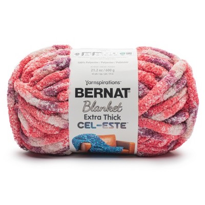 Bernat Blanket Extra Thick Cel-Este 12 pack-Jupiter Red