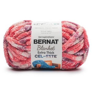Bernat Blanket Extra Thick Cel-Este 12 pack-Jupiter Red - 1 of 4