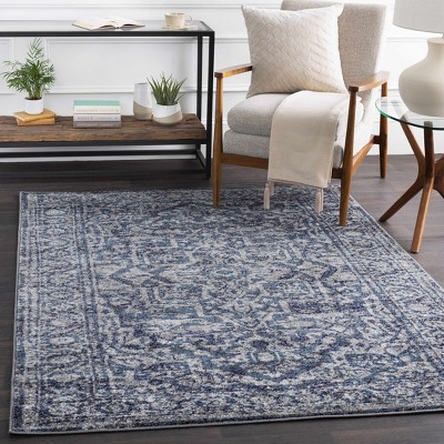 Hauteloom Costigan Traditional Navy Rug
