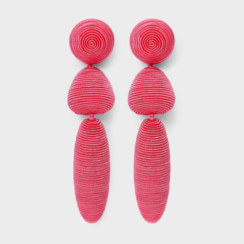 SUGARFIX by BaubleBar Threaded Statement Earrings, 1 of 5
