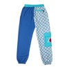 Hunter X Hunter Killua Blue Split Checkered Sweatpants - 2 of 4