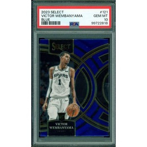 Victor Wembanyama Rookie Card 2023-24 Select Blue #121 PSA 10 - 1 of 2