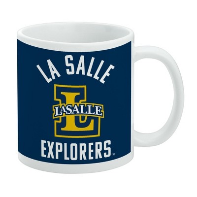 La Salle University Explorers Logo Ceramic Coffee Mug Novelty Gift Mugs for Coffee Tea and Hot Drinks 11oz White
