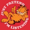 Men's Garfield Just Pretend I'm Listening T-Shirt - image 2 of 4