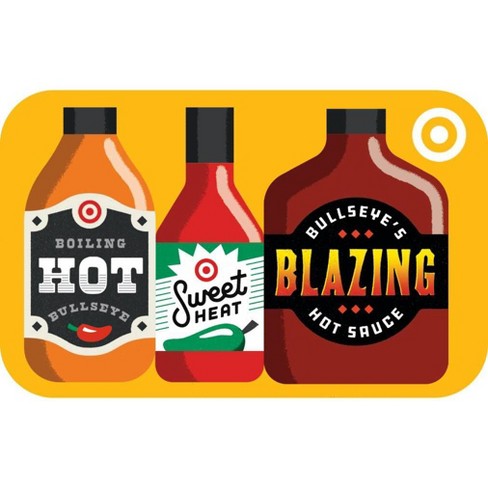 Hot Sauce 200 Giftcard Target - roblox gift card codes for $200