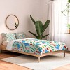 Deny Designs Full/Queen Marta Barragan Camarasa Peace Doves Light Comforter and Pillow Sham - 2 of 4