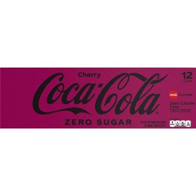 Coca-Cola Cherry Zero - 12pk/12 fl oz Cans_8