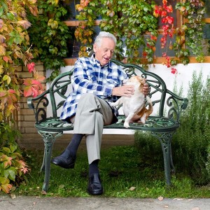 Karl Home | Powder Coated Aluminium Outdoor Bench - 1 of 1