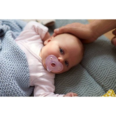 Philips Avent 4pk Soothie Heart Pacifier - 0-3 Months - Pink/Purple
