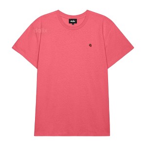 Dalix Womens Lil Strawberry Lightweight Everyday Tee - 1 of 4