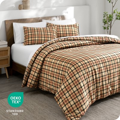 Red Lodge Plaid Full/Queen Cotton Flannel Duvet Cover Set