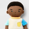 15" Soft Toddler Doll Boy - Black Hair - Gigglescape™ - 3 of 3