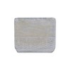 HomeRoots 6" Light Gray Geometric Cement Indoor Outdoor Rectangular Pot Planter - 4 of 4