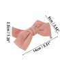 Unique Bargains Women's Classic Bow Hair Clips 5.51"x3.54"x1.38" 1 Pc - 4 of 4