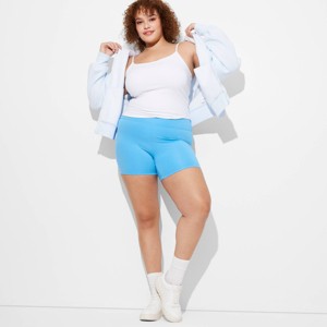 Women's High-Rise ButterBliss Bike Shorts - Wild Fable™ - 1 of 3