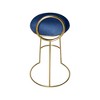 Meridian Furniture,Ring Navy Velvet Counter Stool - 2 of 4